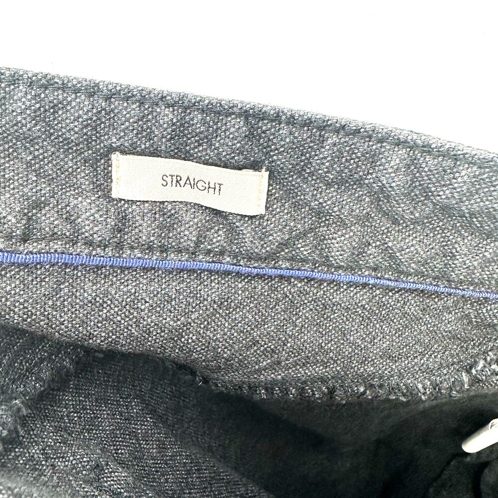 Calvin Klein Jeans Size 38x34 Jeans Black Straight Leg Solid Dark Wash Denim - Picture 5 of 6